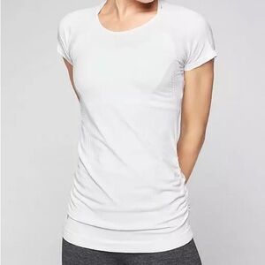 Athleta NWT Speedlight seamless tee bright white XS